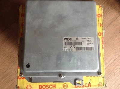 Peugeot 405 406 XU7 ECU BOSCH 0261200666 9619719680 1929J1 NLA genuine - Image 1 of 2
