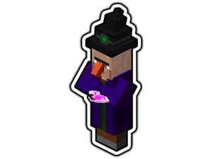 #1377 Witch Block World Sticker Vinyl Decal Die-Cut Car Laptop - Picture 1 of 1