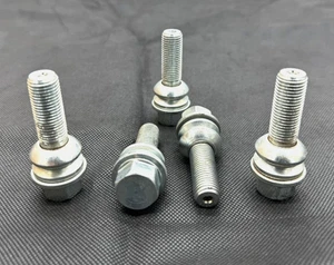 5 X m14x1.5 Wheel Bolt M14X1.5 L65.2 Fits Audi Q7 WHT002529 WHT004676 Lug Nuts - Picture 1 of 3