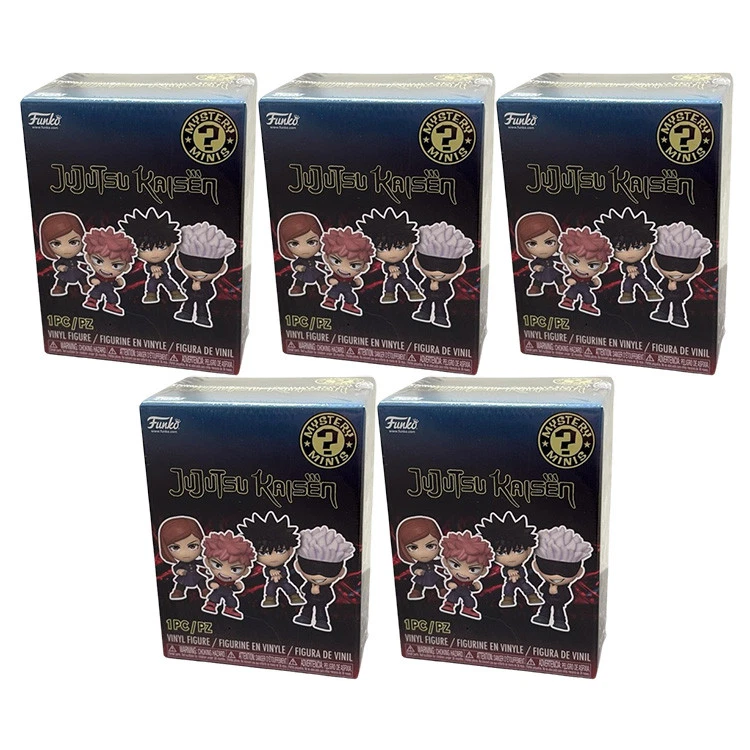 Funko Mini Figuras de Vinilo - Jujutsu Kaisen - CAJAS CIEGAS [Lote de 5 paquetes] Foto 1 de 1