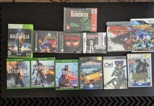 Video Games Lot - Nightmare Creatures + Legend Of Legaia + more - PS1 N64 XBOX - Picture 1 of 1