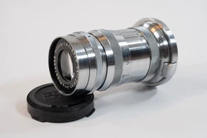 Rare 1938 Carl Zeiss Triotar 8.5cm (85mm) F4 Portrait Lens Chrome - Contax Nikon - Picture 1 of 6