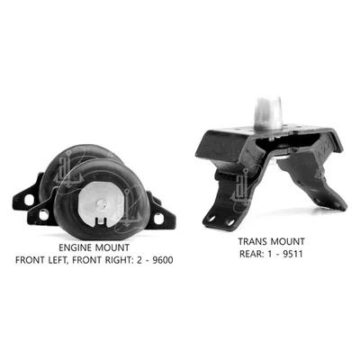 For Toyota 4Runner 2003-2009 Anchor 300199 Engine Mount Kit Foto 1 de 4