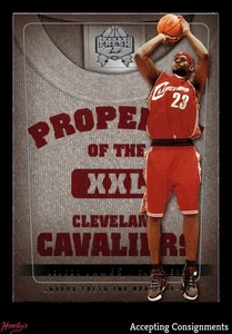 2004-05 SkyBox Fresh Ink Property Of #5 LeBron James CAVALIERS - Picture 1 of 2