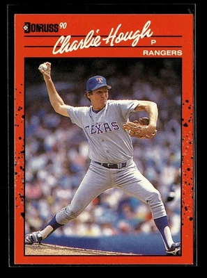 1990 Donruss - Charlie Hough #411 - Image 1 of 2