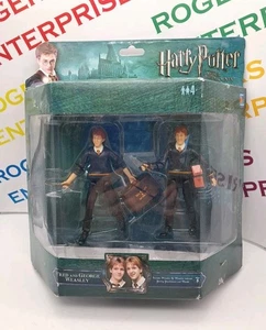 Harry Potter & Order of the Phoenix Fred and George Weasley w. Suitcase Boxed - Picture 1 of 9