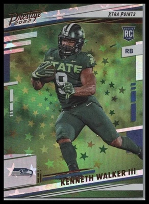 Kenneth Walker III - 2022 Prestige Xtra Points Astral Seahawks *Rookie*#314 - Image 1 of 2