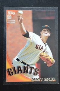 Topps Black Parallel Matt Cain 2010/59 - Imagen 1 de 2