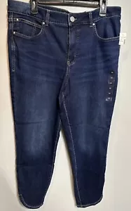 Maurices Everflex Super Skinny Ankle Jeans Size 18Regular Curved Hem Stretch NEW - Picture 1 of 7
