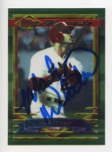 1994 Finest St. Louis Cardinals Baseball Card #116 Mark Whiten Auto Signed IP - Picture 1 of 1