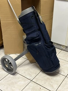 The “Mitigator” Compact Golf Bag & Pull/Push Cart All In One Golf Cart Bag - Picture 1 of 10