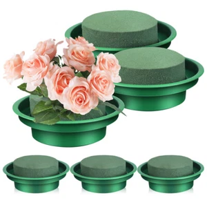 6 Pcs Cutting Paste Flower Cages For Floral Arrangements Mud Holder - Picture 1 of 11