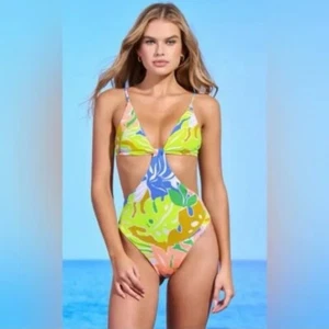 Maaji Selvatik Mimi Trikini Einteiler Wende Badeanzug Medium Neu - Bild 1 von 5