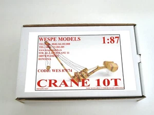 Kran 10T Wespe Models Maßstab 1:87 - Resinbausatz 87174 - Bild 1 von 1