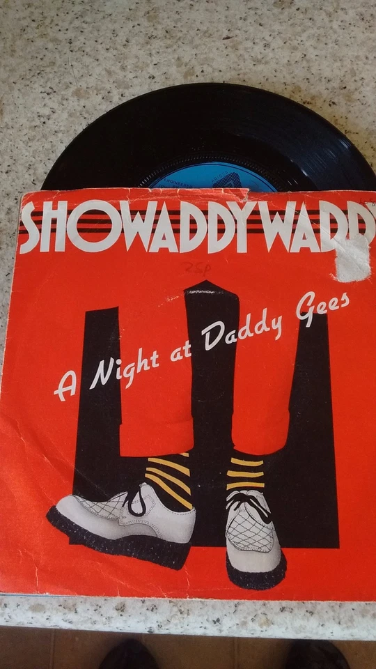 SHOWADDYWADDY A NIGHT AT DADDY GEES 1979 UK ARISTA 7" 45 ARIST 314 - Image 1 of 1