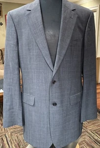 Brooks Brothers Men’s Grey Wool Suit 41L Pants 34x33 2 Button Single Vent - Picture 1 of 13