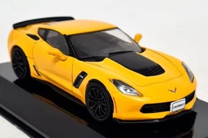 Altaya 1/43 Chevrolet Corvette Z06 2017 Yellow Diecast Scale model car - Picture 1 of 5