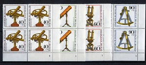 Bund Formnummer 1090 - 1093 VB Eckrand Viererblock postfrisch alle FN Ecke 4 - Picture 1 of 3