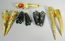 9 China Chinese Decorated  Zhijiatao or Nail guards Traditional & Contemporary