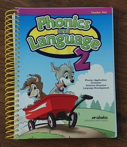 Abeka 2nd grade teacher key answer language Phonics and Language 2 Teacher Key 3 - Picture 1 of 1