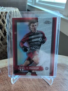 2024 Topps cromo MLS KOBE FRANKLIN PITCH PRODIGIES REFRACTOR RC TORONTO FC #72 - Imagen 1 de 2