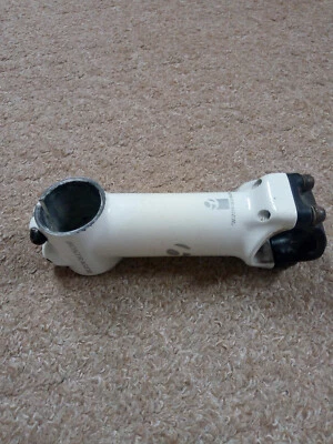 BONTRAGER 100mm WHITE Bike/Cycle/Biking/Cycling Stem (weight: 155 grams) - Image 1 of 4