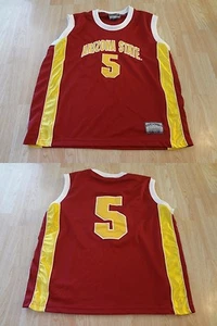 Men's Arizona State Sun Devils #5 L Steve & Barry's Basketball Jersey - Picture 1 of 1