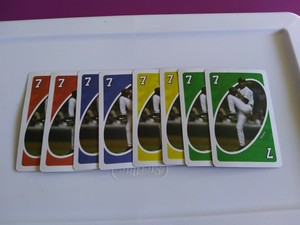 2005 Uno New York Yankees  Mariano Rivera lot (8) Red,Blue,Green,Yellow