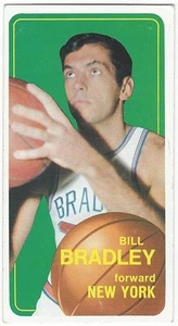 1970-71 TOPPS BASKETBALL #7 BILL BRADLEY 2ND YEAR - VG/VG+ - Picture 1 of 1