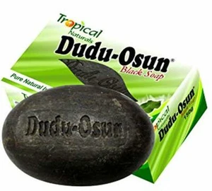 African Black Soap Dudu Osun For Eczema, Acne, Fungus Dermatitis Dark Spot 150G - Picture 1 of 3