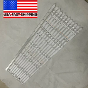 12pcs LED Strips for JVC LT70MCT300 LT-70MAW795 LED70D06A-ZC66AG-07 100012588 - Picture 1 of 5