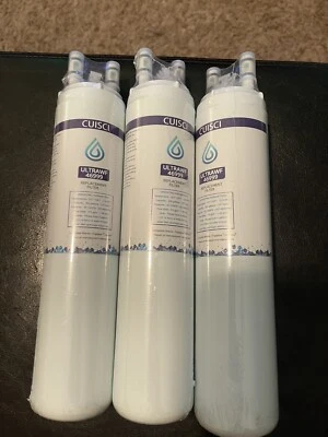 3 Pk CUISCI ULTRAWF 469999 Water Filter For Frigidaire Kenmore - Image 1 of 3