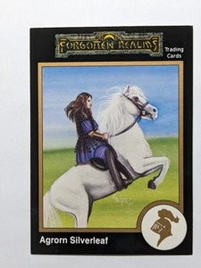1992 TSR Advanced D&D Forgotten Realms - Agrorn Silverleaf #100 - Picture 1 of 2