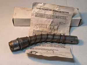 Husky Leaded Gasoline Spout Assembly 0735 1A Rustic Gas Pump Handle Parts  - Picture 1 of 3