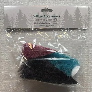 Department 56 Accessories for Villages Tinted Sisal Trees Accessory Figurine - Picture 1 of 3