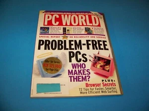 Vintage Computer Magazine 1998 PC World "Problem Free PCs Who Makes Them?" - Imagen 1 de 4