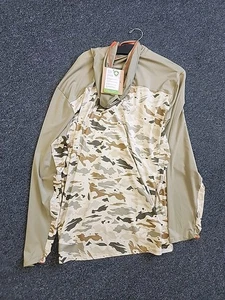 Simms M's Bugstopper Solarflex Hoody - Ghost Camo Stone/Stone - XXL - Picture 1 of 2