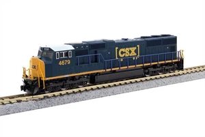 KATO N GAUGE DCC SOUND SD70M CSX FLAT RADIATOR #4688 PN 1767617S - Picture 1 of 1
