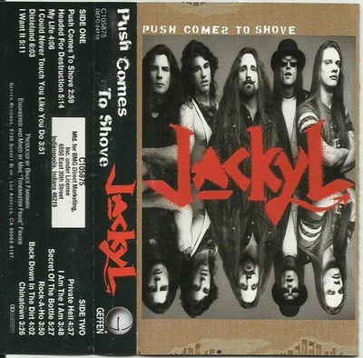 Jackyl - Push Comes To Shove (Cass, Album, Club, Bmg) (Mint (M)) - [Location_ rs - Image 1 of 4
