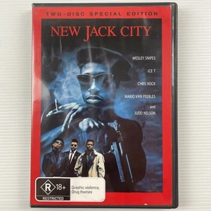 New Jack City 1991 DVD Region 4 2-Disc Special Edition Wesley Snipes Ice T - Picture 1 of 2