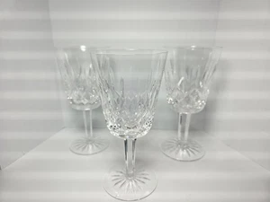 3 Waterford Crystal 6 3/4"h Kylemore Water Goblet Glass - Foto 1 di 8