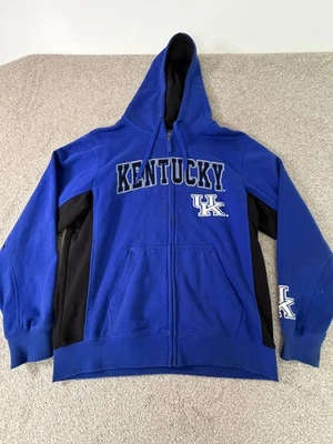 Kentucky Wildcats Sudadera con Capucha Para Hombres Grande Azul NCAA Baloncesto Coliseo Foto 1 de 4