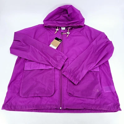 Chaqueta cortavientos The North Face Heritage para hombre talla 2XL XXL calce relajado púrpura NUEVA Foto 1 de 4