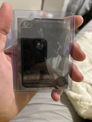 2022 Bowman Draft - Chrome Yiddi Cappe #BDC-96 Black & White RayWave... - Image 1 of 3