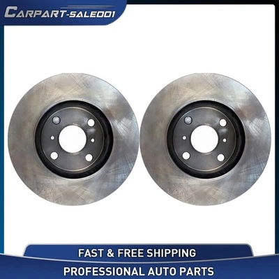 Rotores de freio a disco dianteiro 9,37" para 1996-1999 Toyota Paseo 1991-1999 Toyota Tercel - Imagem 1 de 4
