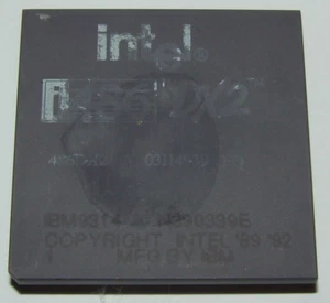 CPU ultra rara Intel 486 DX2-66 SX750 fabricado por IBM 9314 66 MHz - Imagen 1 de 2