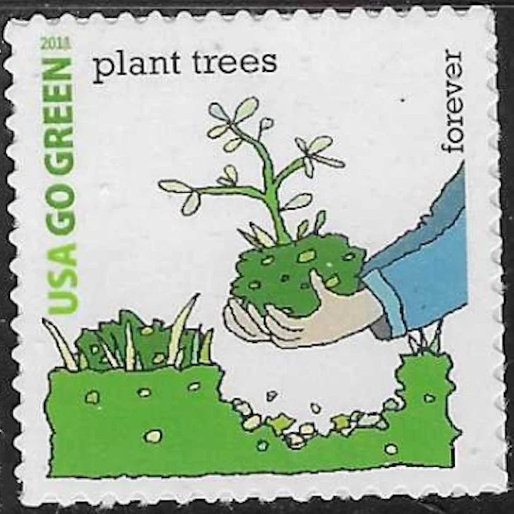 US #4524k MNH 2011 Go Green Plant Trees - Image 1 of 1
