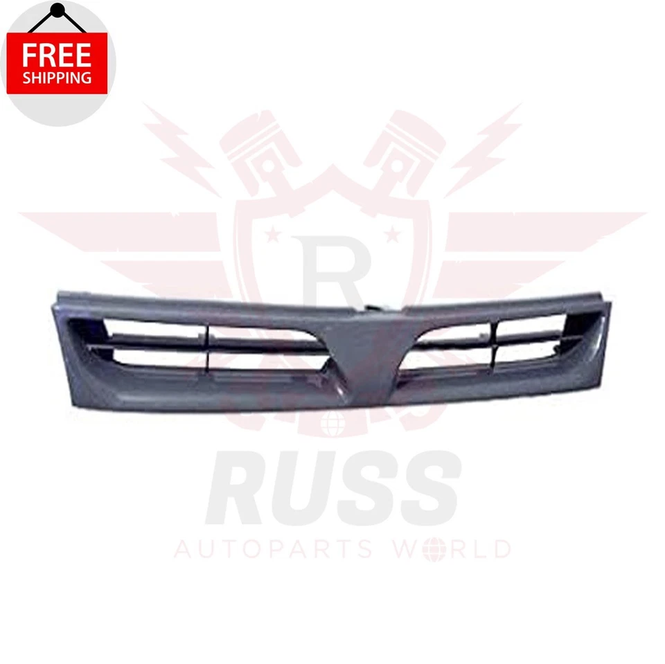 New Front Grille Black & Chrome Fits 1993-1996 Mitsubishi Mirage Sedan MI1200116 Foto 1 de 4