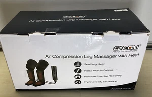 CINCOM CM-067A Air Compression Leg Massager with Heat, Calves & Thighs - Picture 1 of 9