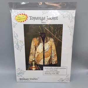 Brensan Studios Topanga Jacket Sewing Pattern BSS115 ~ S-XL NEW - Picture 1 of 13